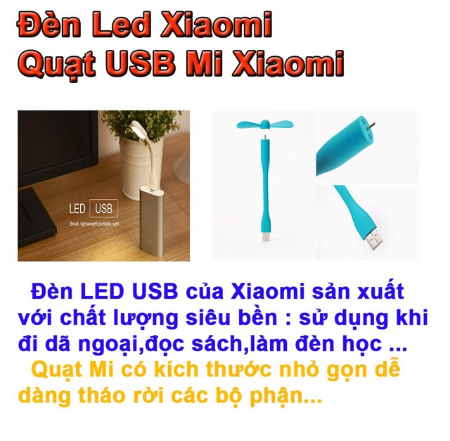 Quạt rắn USB Xiaomi | BigBuy360 - bigbuy360.vn