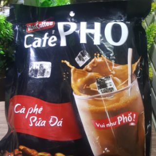 CÀ PHÊ SỮA HÒA TAN CAFE' PHỐ BỊCH 30GOI