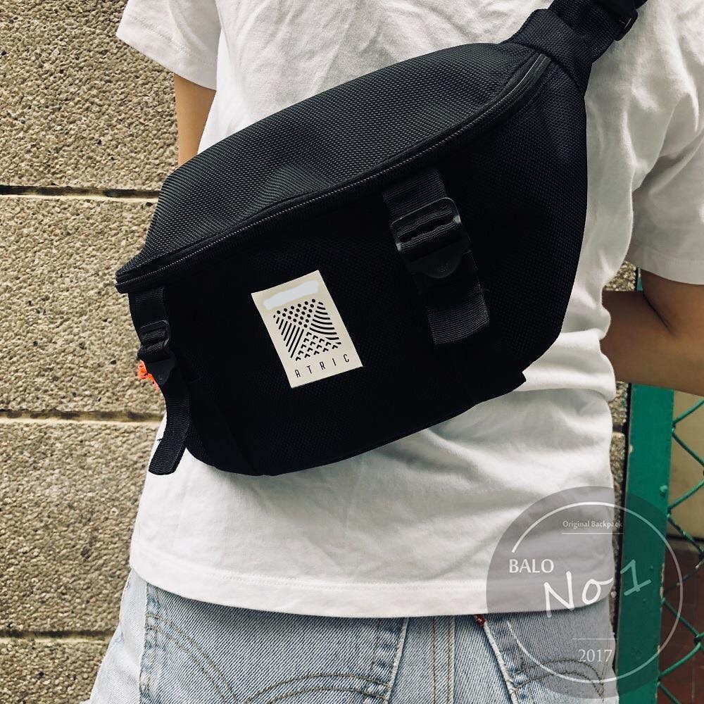 Túi Đeo Chéo Nam Nữ Thời Trang BumBag Black | BigBuy360 - bigbuy360.vn