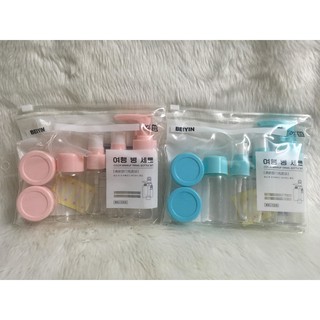 Bộ chiết mỹ phẩm 6 món sét chiết 6 món