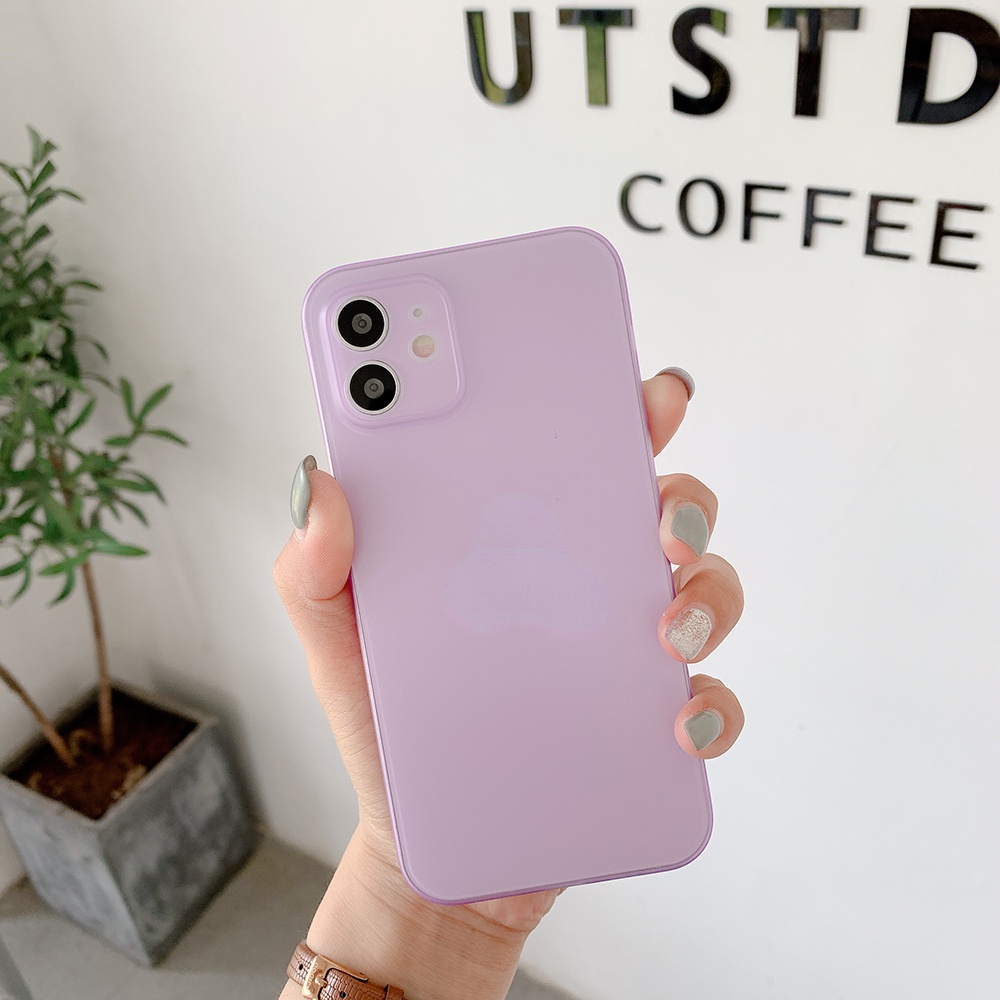 Ốp Điện Thoại PC Nhám Trong Suốt Siêu Mỏng 0.2mm Cho Iphone 13 14 Pro Max 14 Pro 14Pro Max