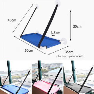 Võng treo cửa sổ dùng tắm nắng cho mèo tiện lợi