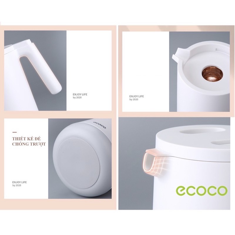 Bình đựng nước giữ nhiệt Ecoco 1,4 lít cao cấp mẫu mới