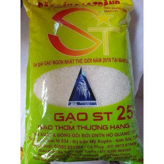 Gạo sóc trăng st25 5kg