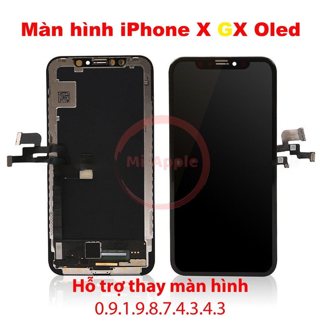 [Màn hình OLED GIÁ SIÊU NÉT] MÀN HÌNH IPHONE X GX OLED THAY THẾ CHO MÀN HÌNH IPHONE X HÀNG CHÍNH HÃNG BẢO HÀNH 12 THÁNG | BigBuy360 - bigbuy360.vn