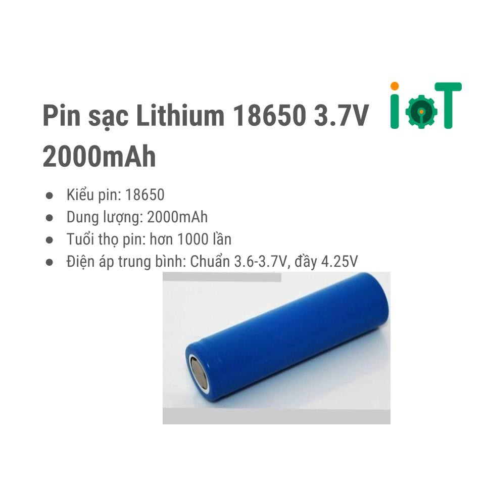 CELLPIN PIN 18650 1200MAH HÀNG NHẬP KHẨU CHUẨN DUNG LƯỢNG - DÙNG CHO LOA BLUETOOTH QUẠT MINI ĐỒ ĐIỆN TỬ SẠC TÍCH ĐIỆN