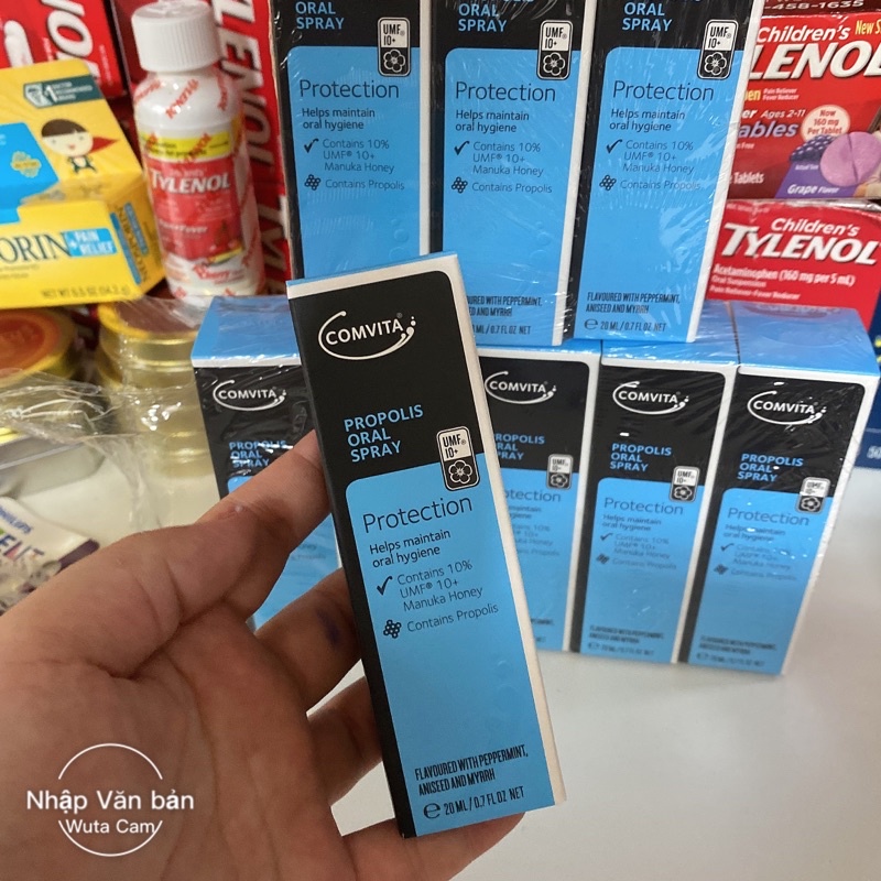 Xịt Họng Keo Ong COMVITA PROPOLIS ORAL SPRAY