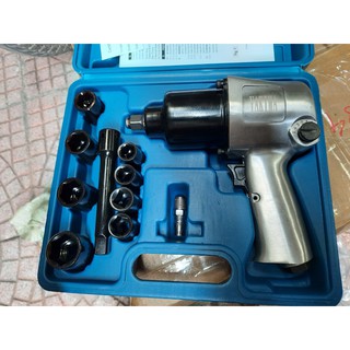 Máy mở siết bulong ốc 2 búa yakima Japan 1/2 inch dùng hơi 850 Nm