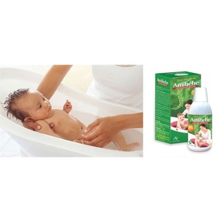 NƯỚC TẮM TRẺ EM AMIBEBE trị rôm sảy