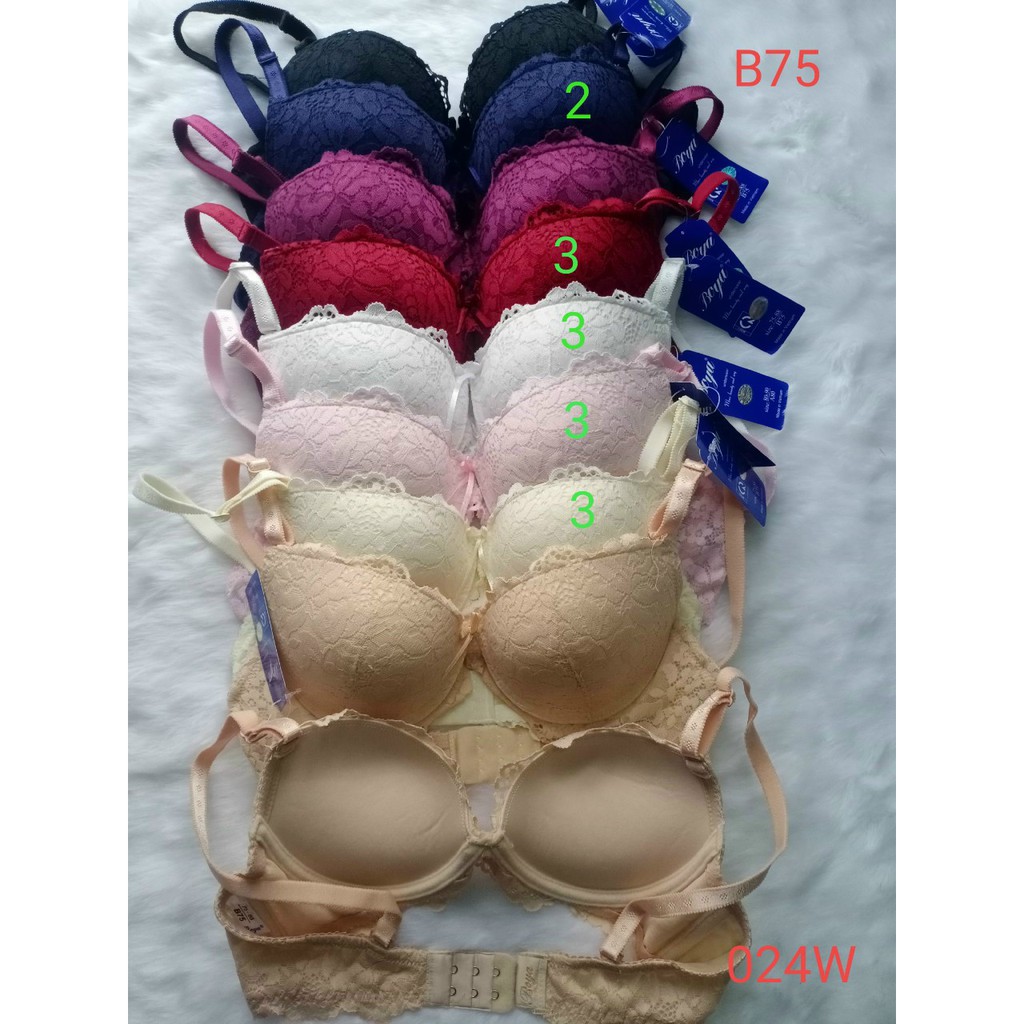 Áo lót ren Boya mút vừa, áo ngực nữ boya 024W