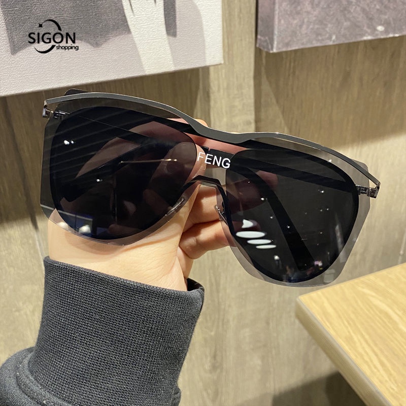 Kính Mát Gọng Tròn Lớn Chống Tia Uv Chống Tia Cực Tím Thích Hợp Sử Dụng Hàng Ngày Và Ngoài Trời