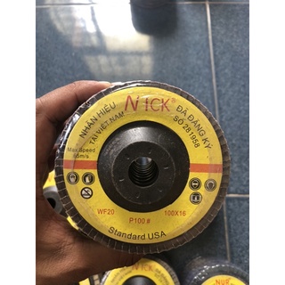 Nhám xếp tròn 100mm