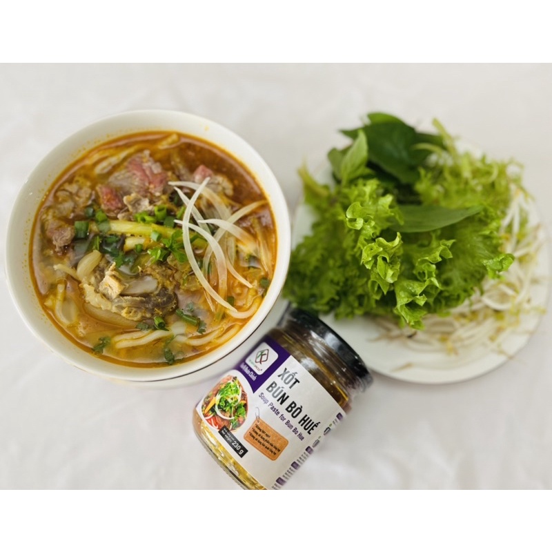 Combo Nấu Dễ Ăn Ngon Xốt Bún Bò Huế Tri Kien Spices 230gram + Sate Tôm Cao Cấp Tri Kien Spices 230gram