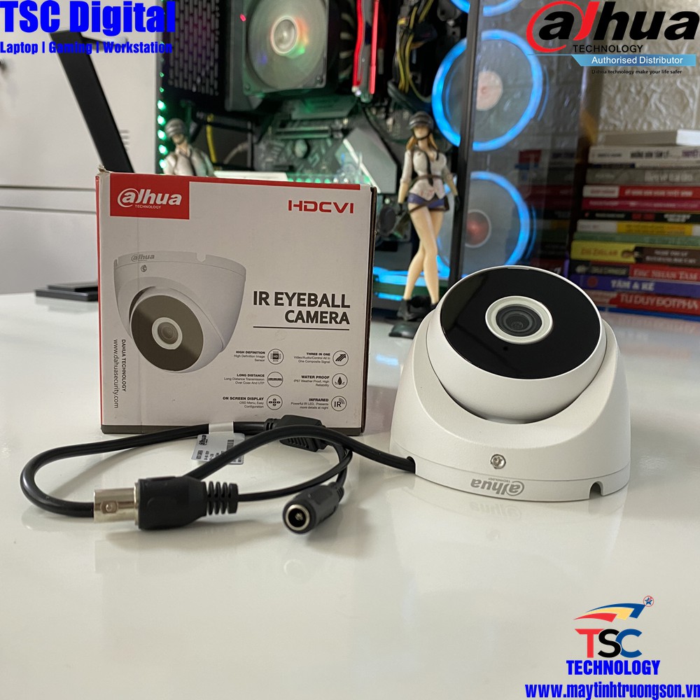 Camera DAHUA HDCVI Cooper 2MP HACB2A21P &amp; HACT2A21P | Dahua DSS