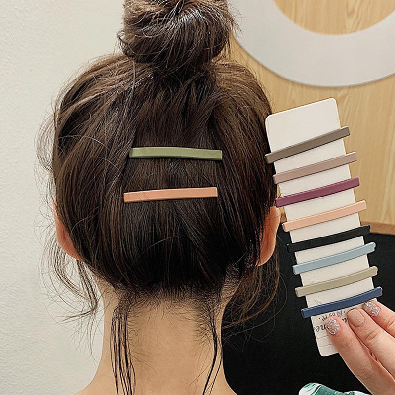 Kẹp Tóc Một Bên Thiết Kế Đơn Giản Thời Trang