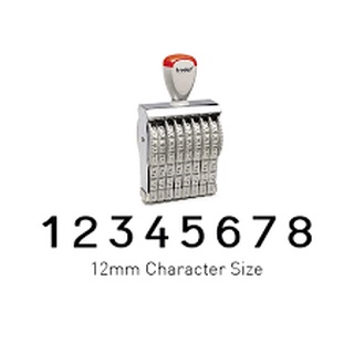 Dấu số tự xoay chấm mực, số cao 12mm ( Chính hãng Trodat)