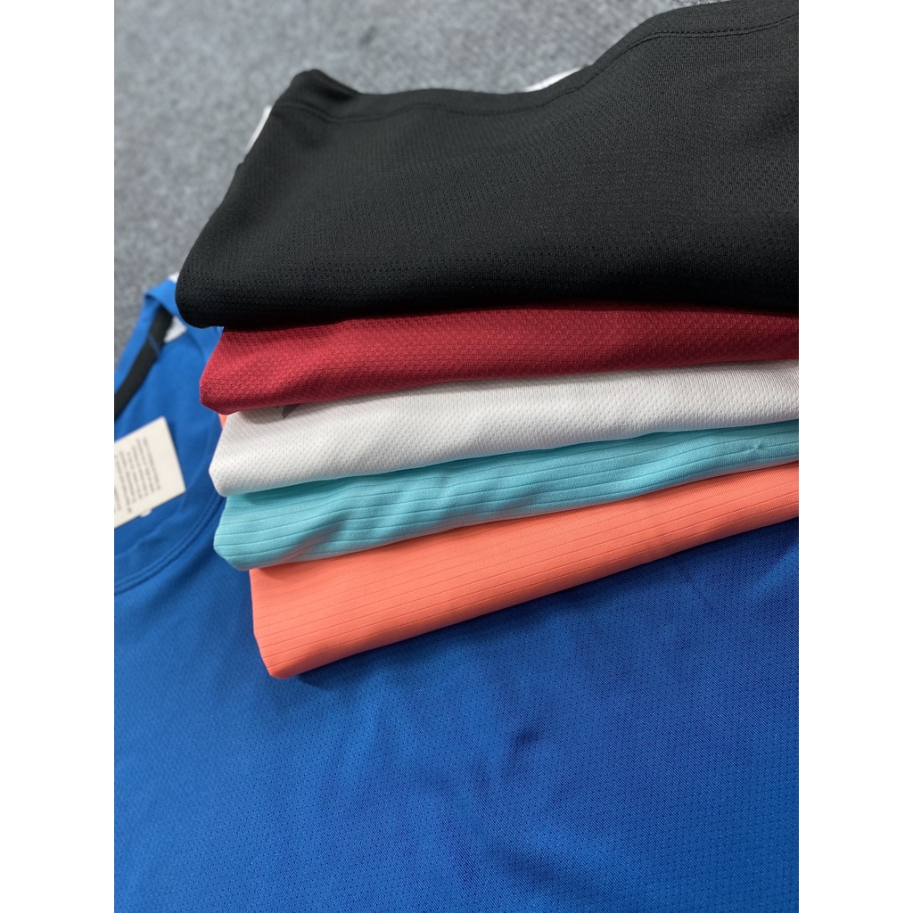 ÁO THUN MÈ NỮ PHÔI MÀU ,CHẤT CO GIÃN 4 CHIỀU .TẬP GYM-YOGA,....