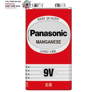 Pin panasonic 9v 🍁6F22DT/1S- [BẢO HÀNH 1 NĂM]