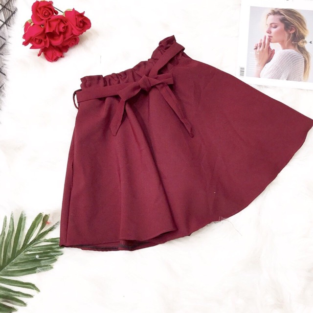 Quần váy thắt nơ (chụp thật) | BigBuy360 - bigbuy360.vn