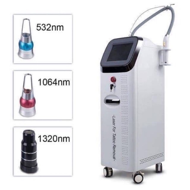 Máy xoá xăm laser Q8 xoá xăm , trị nám , tàn nhang , trẻ hoá , se khí