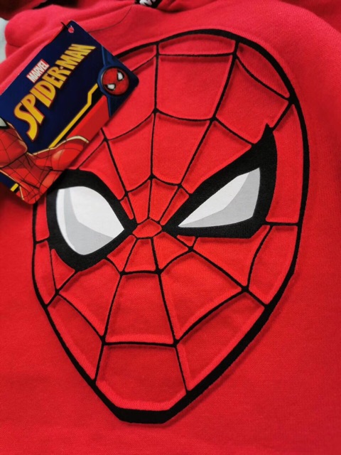 Áo hoodie Spiderman bé trai