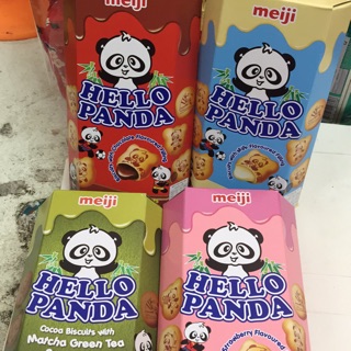 Bánh gấu Meiji Nhật bản Hello panda