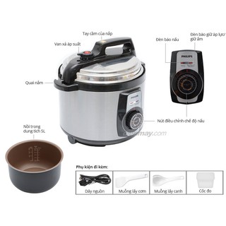 Nồi áp suất điện đa năng Philips HD2103