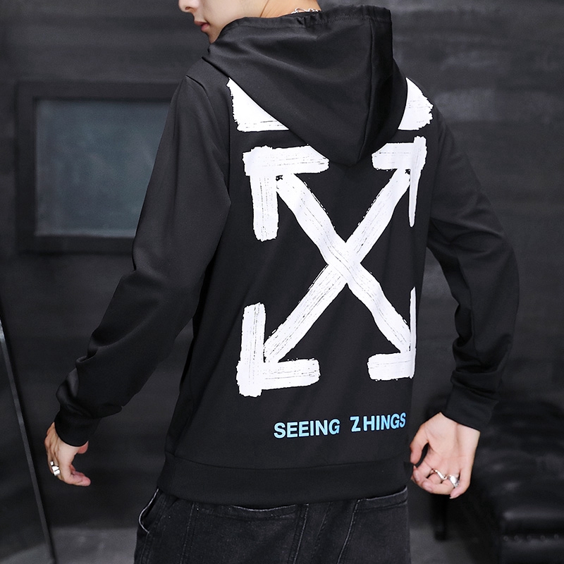 Áo khoác hoodie đen cho nam