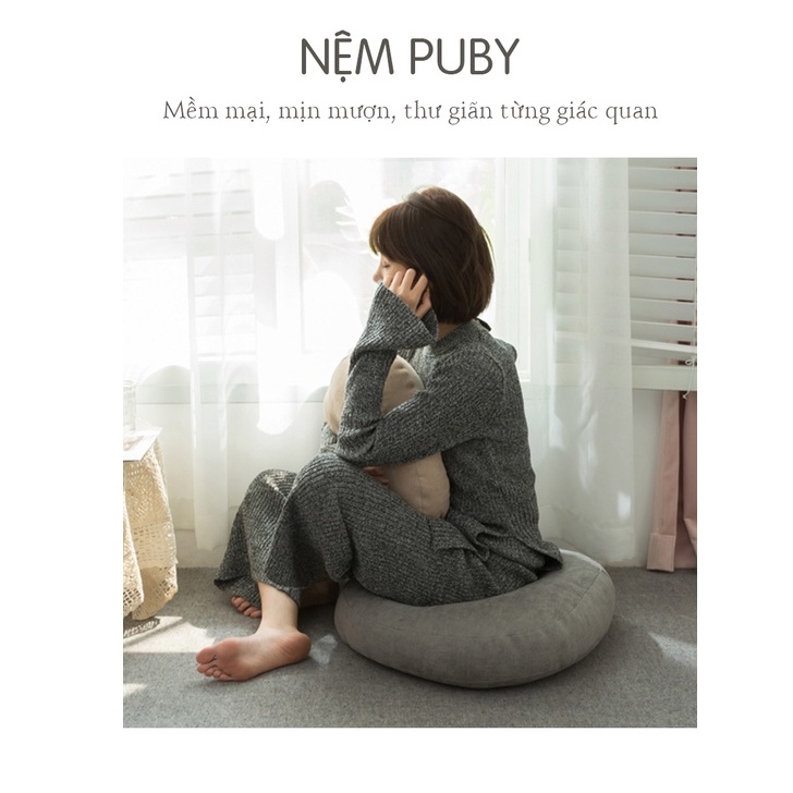 Đệm bệt tròn ngồi phù hợp với bàn bệt, bàn trang điểm GC13