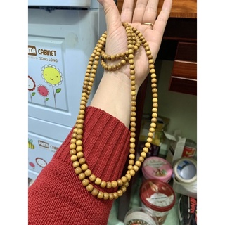 Combo Vòng dâu tằm đeo cổ + tay