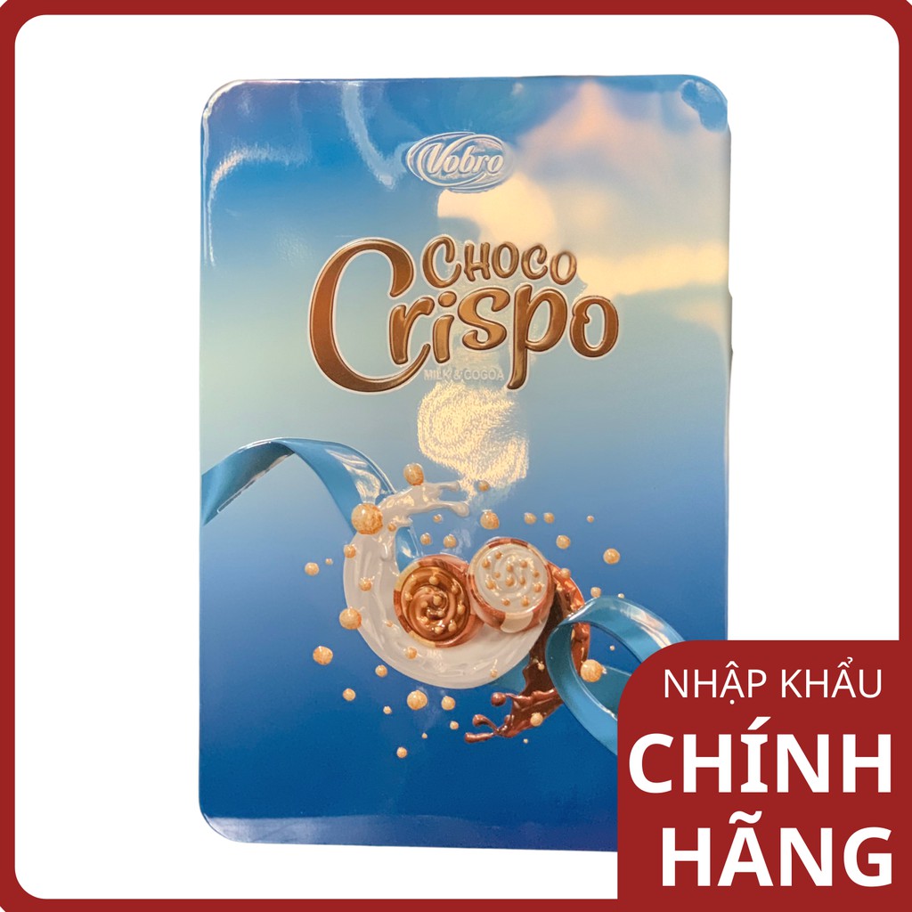 Hộp Socola Vobro Choco Crispo [BA LAN] 325 gr
