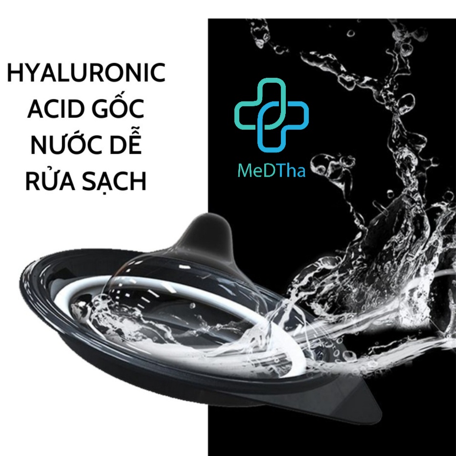 Bao Cao Su OLO 001 - BCS Olo, Feeling ultrathin, Siêu Mỏng, Trơn, Mùi Vani (Hộp 3/10 chiếc) [Chính Hãng]