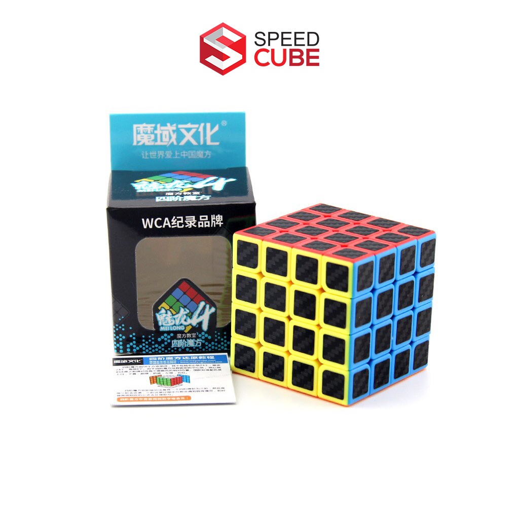 Rubik 4x4 Carbon MoYu MeiLong MFJS, Rubik 4 tầng Carbon