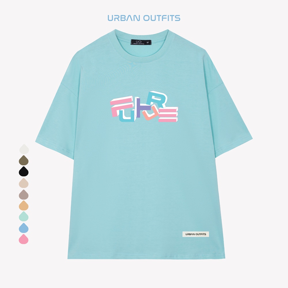Áo Thun Tay Lỡ Nam Nữ Form Rộng URBAN OUTFITS ATO31 In Future UO Cotton 4 Chiều Local Brand Compact Cotton 250GSM