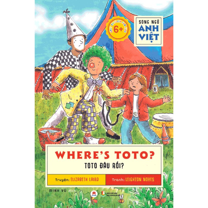 Sách - Song Ngữ Anh Việt Where’s Toto – Toto Đâu Rồi