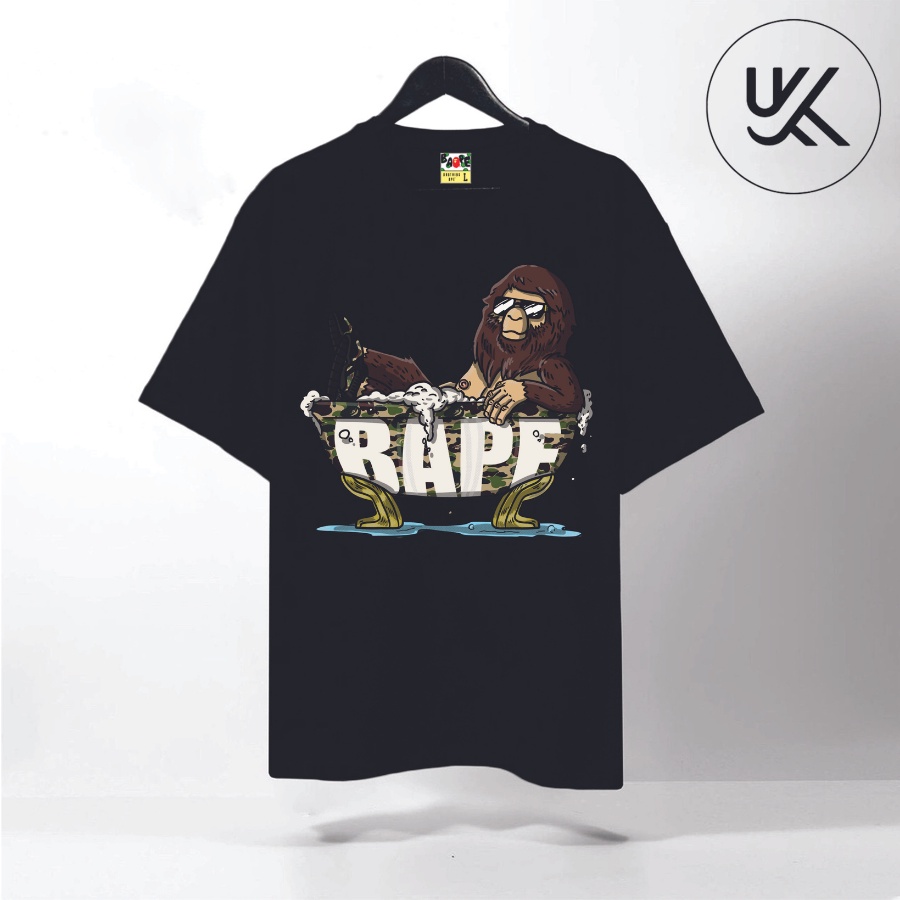 Áo Thun Tay Lỡ BAPE, áo phông Unisex Form rộng oversize, TEE A BATHING APE chất liệu Cotton. KKIMShop