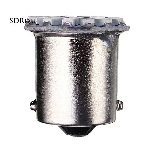 Bộ 2 đèn LED báo hiệu màu vàng 1156 1206 SMD 12V gắn đuôi xe ô tô