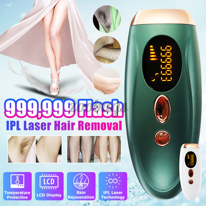 999.999 Máy triệt lông Thiết bị triệt lông vĩnh viễn bằng Laser IPL 5 chế độ Máy cạo lông không đau