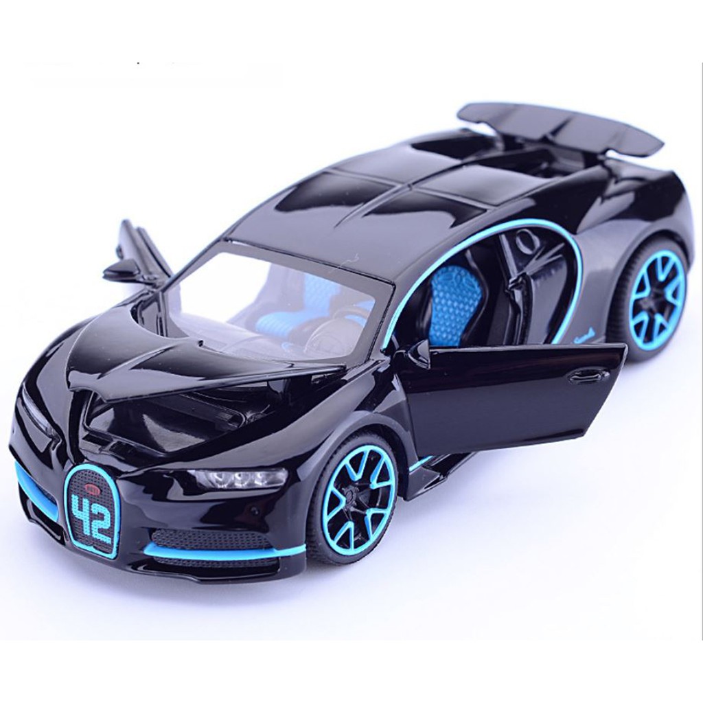 Xe ô tô mô hình kim loại Bugatti tỷ lệ 1:32