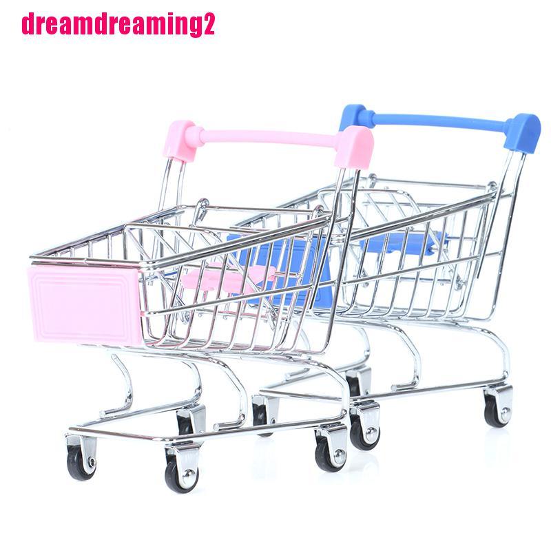 Xe đẩy hàng siêu thị mini đồ chơi đa năng tiện dụng