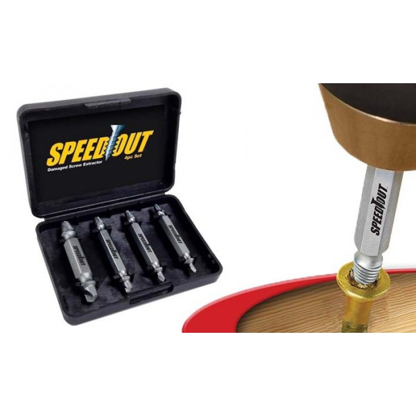 BỘ 4 MŨI KHOAN ỐC VÍT ĐA NĂNG SPEED OUT