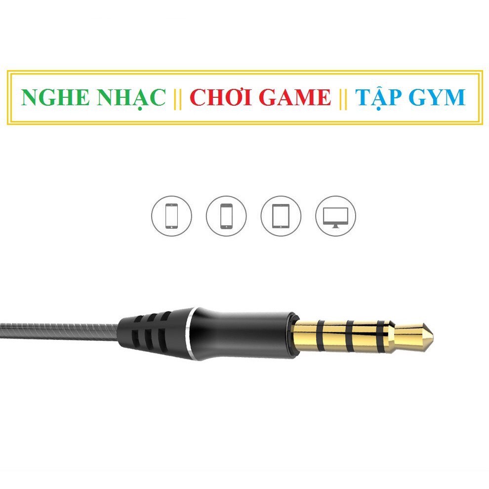 Tai Nghe Siêu Bass Chơi Game Nghe Nhạc Cực Chất - T12