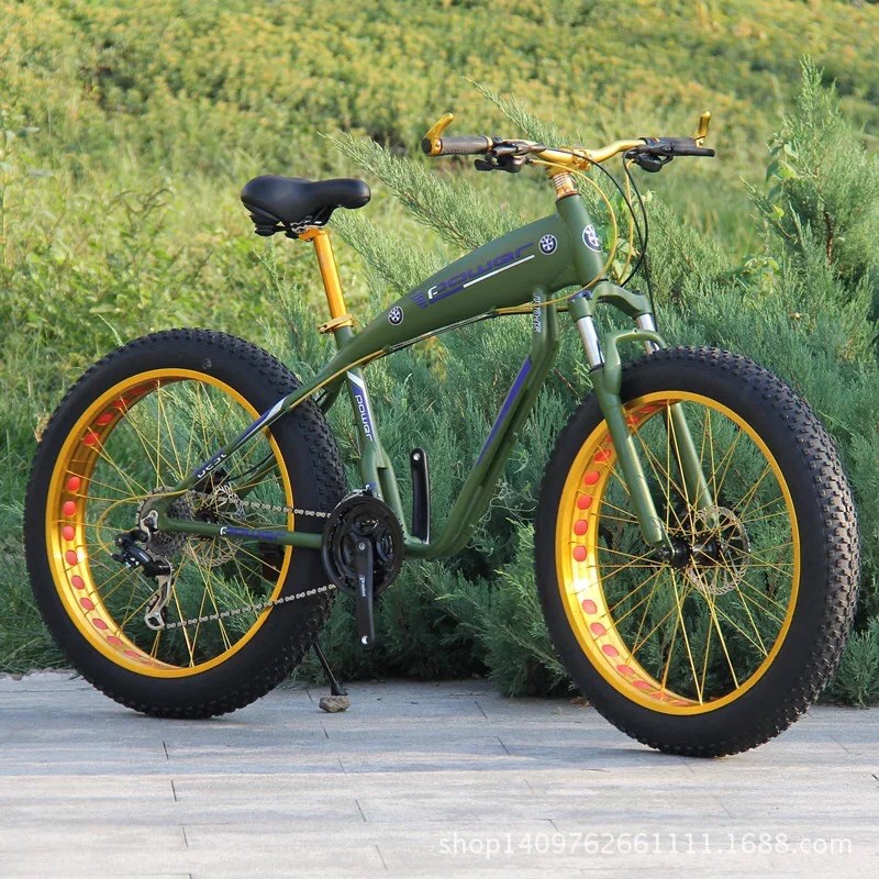 XE ĐẠP THỂ THAO BÁNH BÉO 26*4.0 KHUNG NHÔM CAO CẤP