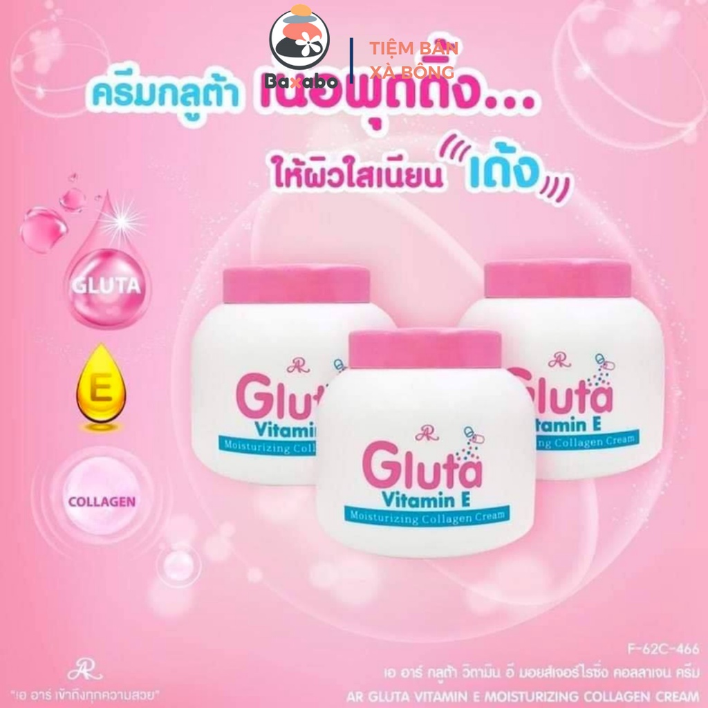 KEM DƯỠNG ẨM TRẮNG DA BODY VITAMIN E ARON THÁI LAN - KEM DƯỠNG DA ẨM TRẮNG GLUTA VITAMIN E ARON THÁI L