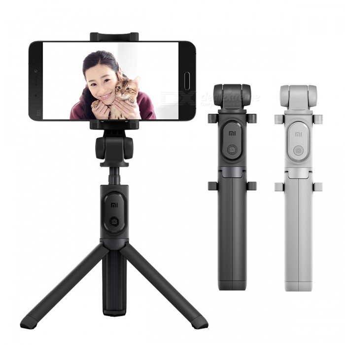 Gậy chụp ảnh Xiaomi Tripod 3 Chân Bản Mới, Kết nối bluetooth 3.0. Nút Zoom - Bảo Hành Chính Hãng 6 Tháng