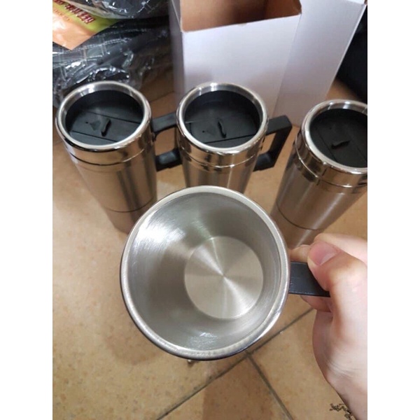 Ấm đun nước cao cấp cho xe ô tô 12v - 24v