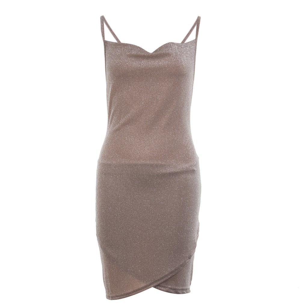 Đầm 2 dây ôm body quyến rũ sành điệu gợi cảm