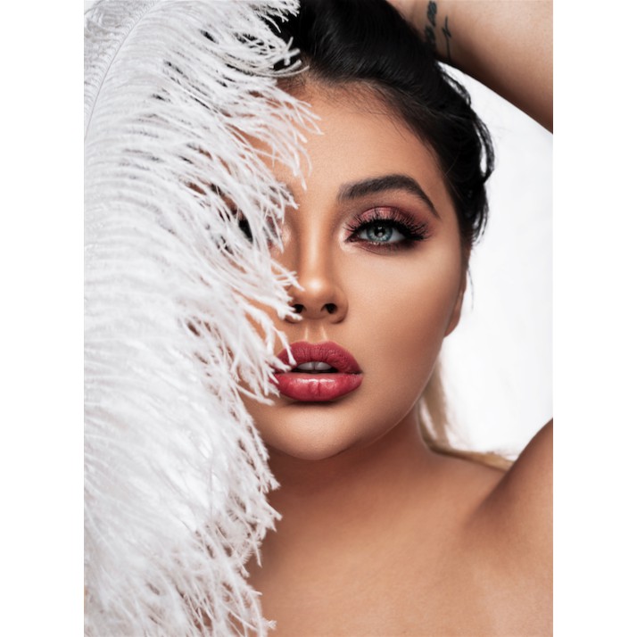 DECAL HÌNH CÔ GÁI SALON TÓC, TIỆM NAILS & THẨM MỸ_DÁN TƯỜNG NÀNG THƠ