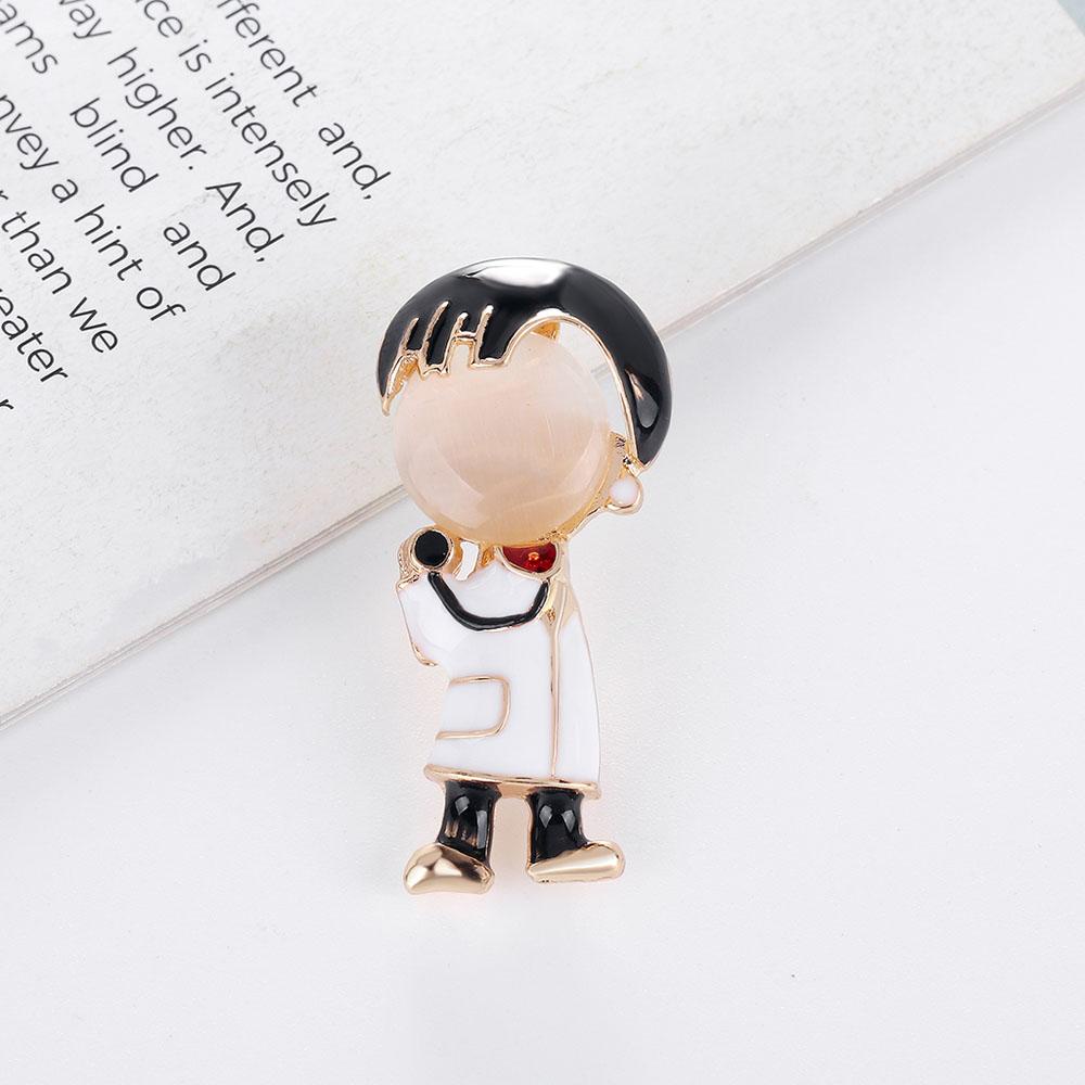 BACK2LIFE Ghim Cài Khăn Choàng Thiết Kế Sáng Tạo Cho Y Tá / Bác Sĩ