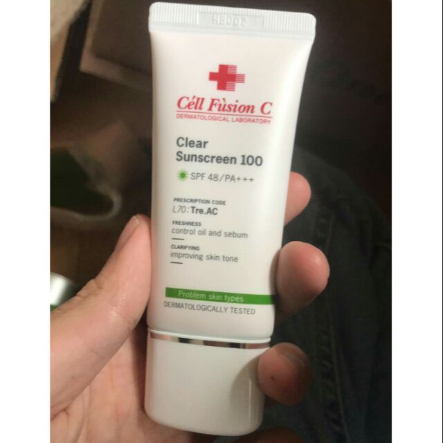 Kem chống nắng Cell fusion cho da dầu mụn | BigBuy360 - bigbuy360.vn